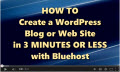 How to create a blog (video tutorial)