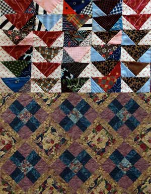 Quilts.